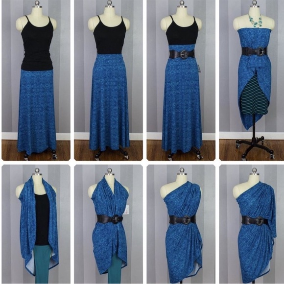 NWOT LuLaRoe Maxi skirt / dress, XL - Picture 12 of 14